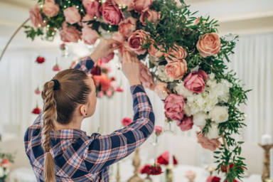 Fleuriste de mode